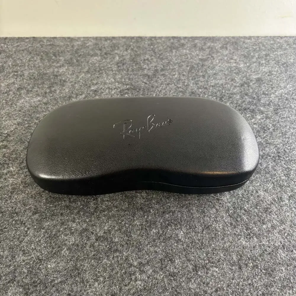 Ray-Ban Black Leatherette Hard Clamshell Eyeglasses or Sunglasses Case